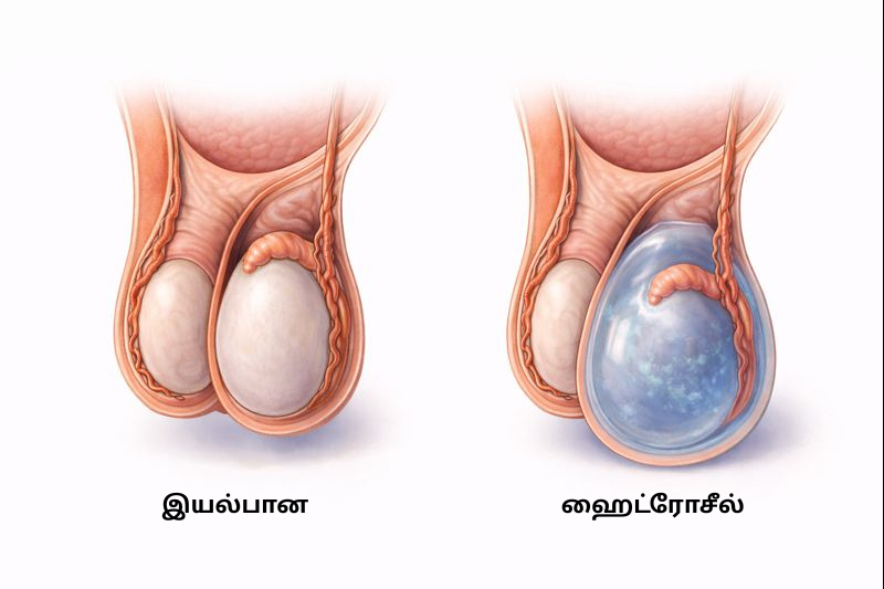 ஹைட்ரோசீல் சிகிச்சை